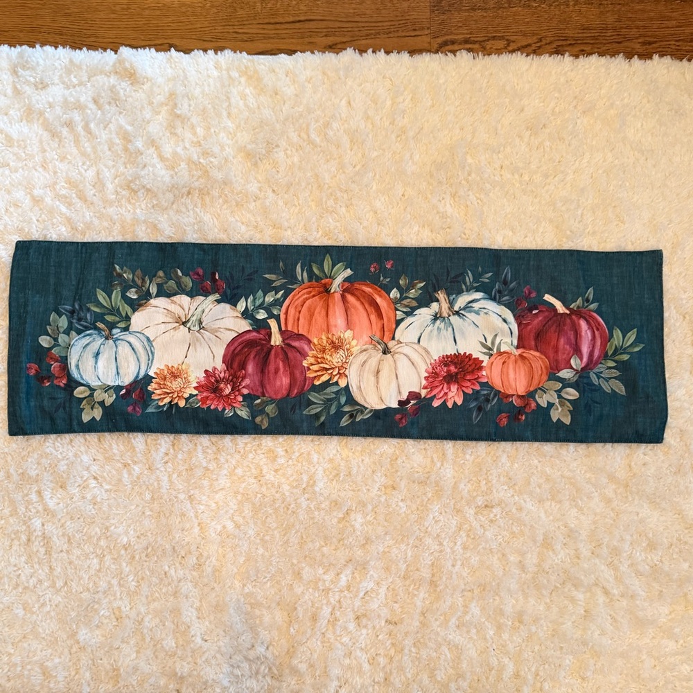 Rachel Zoe brand pumpkin table runner